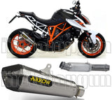 Auspuffendstück Ohne Katalysator Und Mit Geräuschzulassung X-Kone Nichrom Carbon - Arrow Special Parts Kompatibel Mit Ktm 1290 Superduke R (2014-2016)