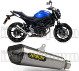 Auspuffendstück Mit Geräuschzulassung X-Kone Nichrom Carbon - Arrow Special Parts Kompatibel Mit Suzuki Sv 650 (2016-2024)