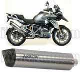 Auspuffendstück Mit Geräuschzulassung Maxi Race-Tech Titan Carbon - Arrow Special Parts Kompatibel Mit Bmw R 1200 Gs (2013-2018)