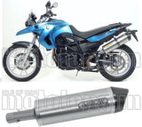 Auspuffendstück Mit Geräuschzulassung Maxi Race-Tech Aluminium Carbon - Arrow Special Parts Kompatibel Mit Bmw F 800 Gs Adventure (2008-2016)