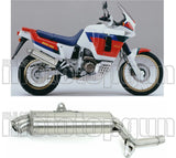 Auspuffendstück Mit Geräuschzulassung Paris Dacar Edelstahl Edelstahl - Arrow Special Parts Kompatibel Mit Honda Xrv 750 Africa Twin (1990-1992)