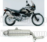 Auspuffendstück Mit Geräuschzulassung Paris Dacar Edelstahl Edelstahl - Arrow Special Parts Kompatibel Mit Honda Xrv 750 Africa Twin (1996-2004)