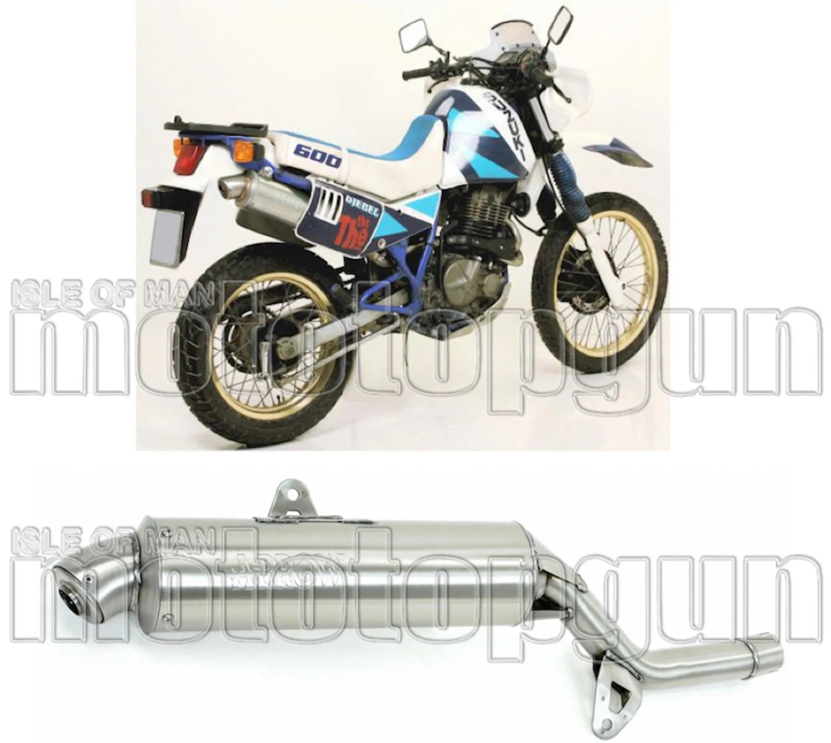 Auspuffendstück Mit Geräuschzulassung Paris Dacar Edelstahl Edelstahl - Arrow Special Parts Kompatibel Mit Suzuki Dr 600 S (1985-1990)