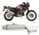 Auspuffendstück Mit Geräuschzulassung Paris Dacar Edelstahl Edelstahl - Arrow Special Parts Kompatibel Mit Yamaha Xtz 750 Super Ténéré (1989-1994)