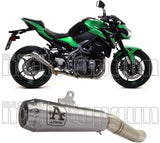 Auspuffendstück Mit Geräuschzulassung Pro-Race Nichrom Edelstahl - Arrow Special Parts Kompatibel Mit Kawasaki Z 900 (2017-2019)