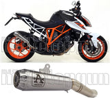 Auspuffendstück Mit Geräuschzulassung Pro-Race Nichrom Edelstahl - Arrow Special Parts Kompatibel Mit Ktm 1290 Superduke Gt (2017-2024)