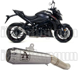 Auspuffendstück Mit Geräuschzulassung Pro-Race Nichrom Edelstahl - Arrow Special Parts Kompatibel Mit Suzuki Gsx-S 1000 (2015-2020)