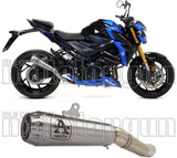 Auspuffendstück Mit Geräuschzulassung Pro-Race Nichrom Edelstahl - Arrow Special Parts Kompatibel Mit Suzuki Gsx-S 750 (2017-2020)