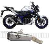 Auspuffendstück Mit Geräuschzulassung Pro-Race Nichrom Edelstahl - Arrow Special Parts Kompatibel Mit Yamaha Yzf-R3 (2021-2024)