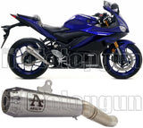 Auspuffendstück Mit Geräuschzulassung Pro-Race Nichrom Edelstahl - Arrow Special Parts Kompatibel Mit Yamaha Yzf-R3 (2019-2020)