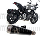 Auspuffendstück Mit Geräuschzulassung Pro-Race Nichrom Schwarz Edelstahl - Arrow Special Parts Kompatibel Mit Honda Cb 1000 R (2018-2024)