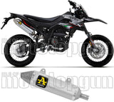 Auspuffendstück Mit Geräuschzulassung Thunder Aluminium Edelstahl - Arrow Special Parts Kompatibel Mit Um Dsr Ex 125 (2018-2020)