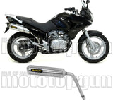Auspuffendstück Mit Geräuschzulassung Thunder Aluminium Edelstahl - Arrow Special Parts Kompatibel Mit Honda Xl 125 V Varadero (2001-2012)