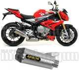 Auspuffendstück Mit Geräuschzulassung Works Titan Carbon - Arrow Special Parts Kompatibel Mit Bmw S 1000 R (2014-2016)