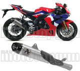 Auspuffendstück Mit Geräuschzulassung Works Titan Carbon - Arrow Special Parts Kompatibel Mit Honda Cbr 1000 Rr - R (2020-2023)