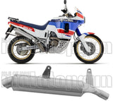 Auspuffendstück Mit Geräuschzulassung Paris Dacar Nichrom - Arrow Special Parts Kompatibel Mit Honda Xrv 650 Africa Twin (1988-1989)