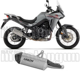 Auspuffendstück Mit Geräuschzulassung Explorer Titan Endkappe Carby - Arrow Special Parts Kompatibel Mit Honda Xl 750 Transalp (2023-2024)