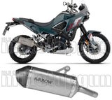 Auspuffendstück Mit Geräuschzulassung Explorer Titan Endkappe Carby - Arrow Special Parts Kompatibel Mit Kawasaki Kle 500 (2026)