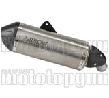 Auspuffendstück Mit Geräuschzulassung Explorer Titan Endkappe Carby - Arrow Special Parts Kompatibel Mit Suzuki V-Strom 1050 (2025-2026)