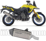 Auspuffendstück Mit Geräuschzulassung Explorer Titan Endkappe Carby - Arrow Special Parts Kompatibel Mit Suzuki V-Strom 800 De (2025-2026)