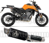 Auspuffendstück Mit Geräuschzulassung Gp2 Gp-2 Nichrom Schwarz - Arrow Special Parts Kompatibel Mit Ktm 790 Duke (2025-2026)