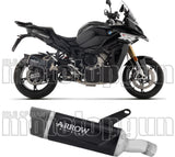 Auspuffendstück Mit Geräuschzulassung Indy-Race Evo Aluminium Schwarz Endkappe Carby - Arrow Special Parts Kompatibel Mit Bmw S 1000 Xr (2024-2026)
