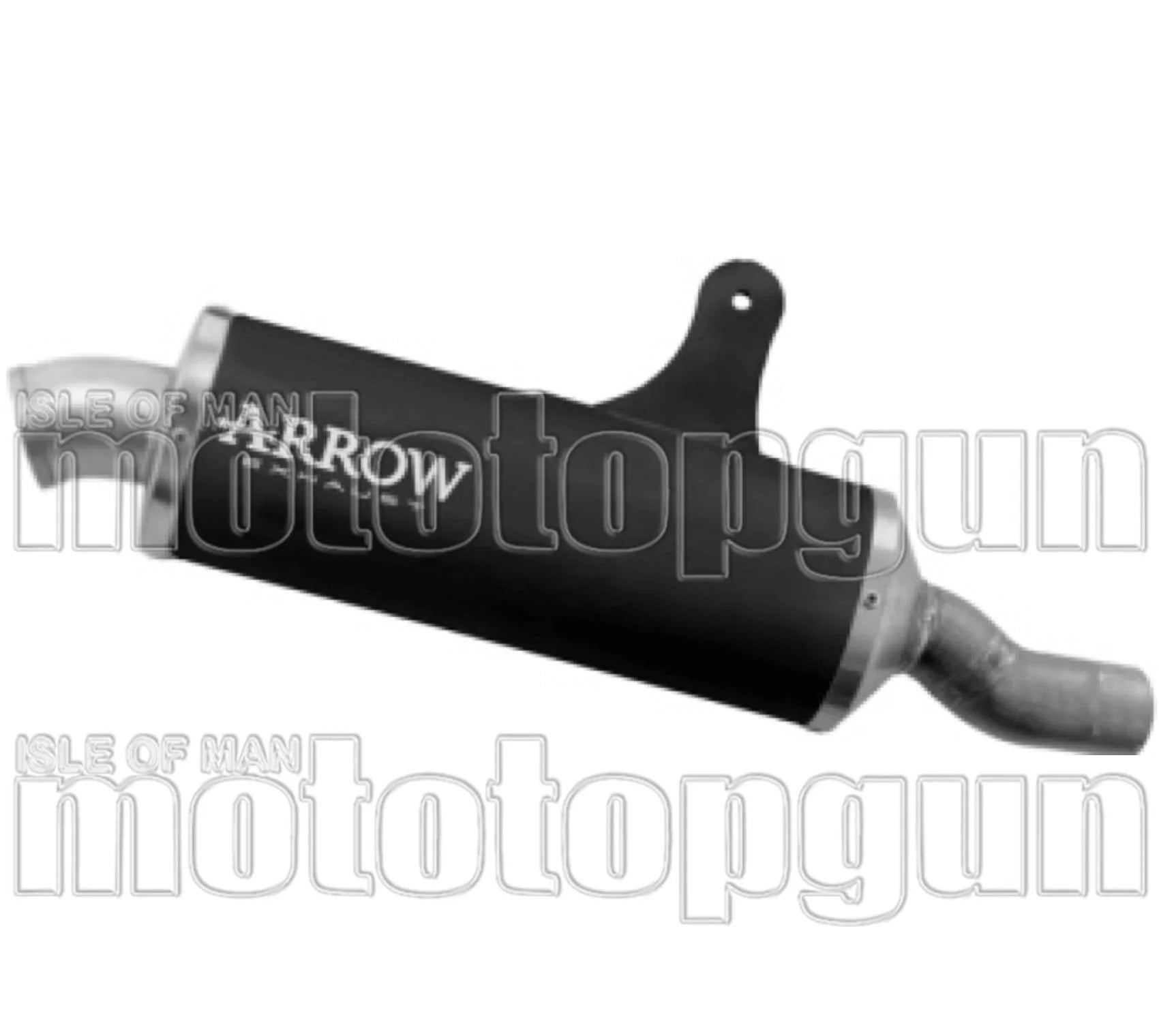 Auspuffendstück Mit Geräuschzulassung Indy Race Aluminium Schwarz - Arrow Special Parts Kompatibel Mit Benelli Trk 702 - X (2025-2026)