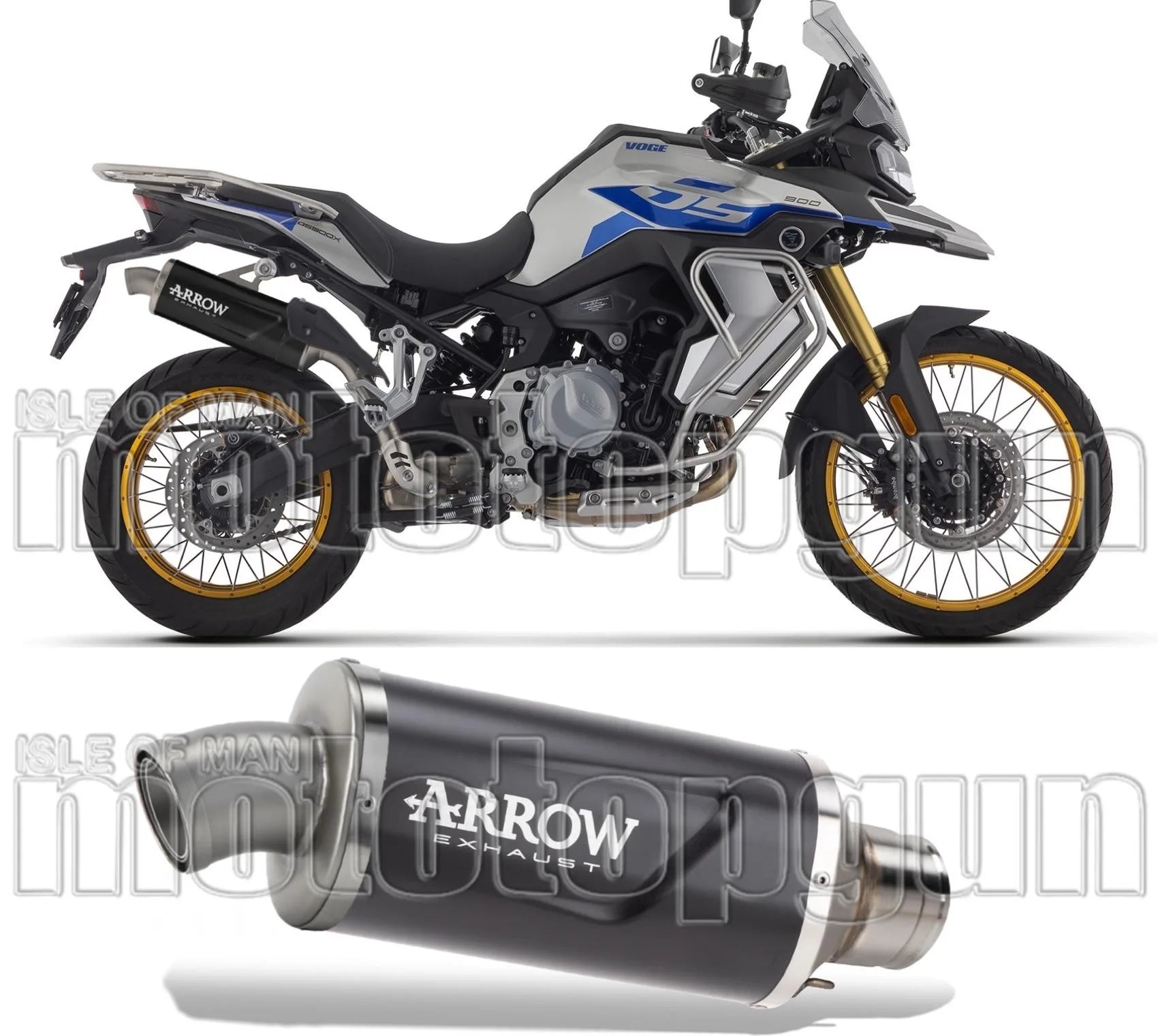 Auspuffendstück Mit Geräuschzulassung Indy-Race Evo Aluminium Schwarz - Arrow Special Parts Kompatibel Mit Voge Valico 900 Dsx (2024)