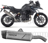 Auspuffendstück Mit Geräuschzulassung Indy-Race Evo Titan Carbon - Arrow Special Parts Kompatibel Mit Bmw F 800 Gs (2024-2026)
