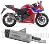 Auspuffendstück Mit Geräuschzulassung Indy-Race Evo Titan Carbon - Arrow Special Parts Kompatibel Mit Honda Cbr 500 R (2024-2026)