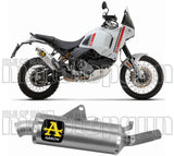 Auspuffendstück Mit Geräuschzulassung Indy-Race Titan Edelstahl - Arrow Special Parts Kompatibel Mit Ducati Desert-X 950 (2022-2025)