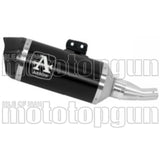 Auspuffendstück Mit Geräuschzulassung Indy-Race Aluminium Schwarz Carbon - Arrow Special Parts Kompatibel Mit Ktm 125 Duke (2021-2023)
