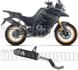 Auspuffendstück Mit Geräuschzulassung Indy-Race Aluminium Schwarz Endkappe Carby - Arrow Special Parts Kompatibel Mit Voge Valico 525 Dsx (2025-2026)