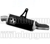 Auspuffendstück Mit Geräuschzulassung Indy-Race Aluminium Schwarz Edelstahl - Arrow Special Parts Kompatibel Mit Honda Xl 750 Transalp (2023-2024)