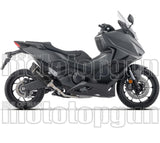 Auspuffendstück Mit Geräuschzulassung Indy-Race Evo Aluminium Schwarz Endkappe Carby - Arrow Special Parts Kompatibel Mit Honda Forza 750 (2025-2026)