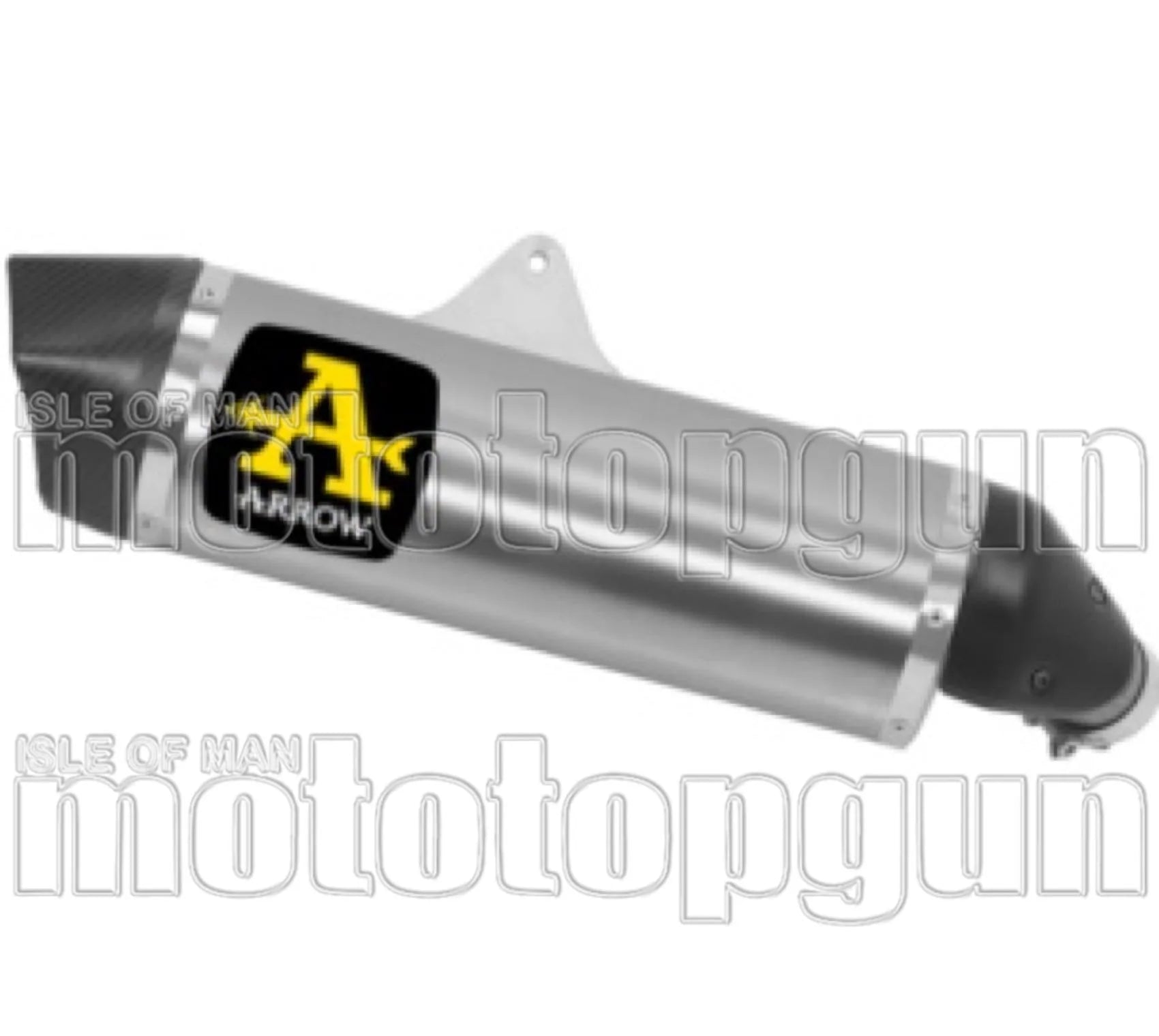 Auspuffendstück Mit Geräuschzulassung Maxi Race-Tech Aluminium Carbon - Arrow Special Parts Kompatibel Mit Suzuki V-Strom 1000 (2017-2020)