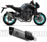 Auspuffendstück Mit Geräuschzulassung Pista Titan Carbon - Arrow Special Parts Kompatibel Mit Yamaha Mt-10 (2022-2024)