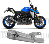 Exhaust Tip With Noise Certification Pro-Race Titanium Titanium - Arrow Special Parts Compatible With Suzuki Gsx-S 1000 Gt (2021-2024)