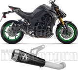 Exhaust Tip With Noise Certification Pro-Race Black Stainless Steel Steel End Cap - Arrow Special Parts Compatible With Kawasaki Z 1100 Se (2025-2026)