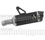 Auspuffendstück Mit Geräuschzulassung Race-Tech Aluminium Schwarz Carbon - Arrow Special Parts Kompatibel Mit Bmw S 1000 Xr (2020-2023)