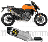 Auspuffendstück Mit Geräuschzulassung Race-Tech Titan Endkappe Carby - Arrow Special Parts Kompatibel Mit Ktm 790 Duke (2025-2026)