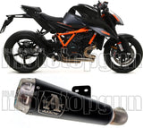 Auspuffendstück Mit Geräuschzulassung Pro-Race Nichrom Schwarz Edelstahl - Arrow Special Parts Kompatibel Mit Ktm 1290 Superduke R (2020-2023)