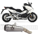 Auspuffendstück Mit Geräuschzulassung Pro-Race Aluminium Carbon - Arrow Special Parts Kompatibel Mit Honda Forza 750 (2021-2023)