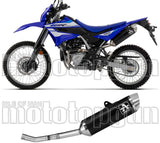 Auspuffendstück Mit Geräuschzulassung Thunder Aluminium Schwarz Endkappe Edelstahl - Arrow Special Parts Kompatibel Mit Yamaha Wr 125 R (2026)