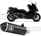 Auspuffendstück Mit Geräuschzulassung Urban Aluminium Schwarz Edelstahl - Arrow Special Parts Kompatibel Mit Kymco Ak 550 (2021-2026)