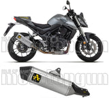 Auspuffendstück Mit Geräuschzulassung Veloce Aluminium Carbon - Arrow Special Parts Kompatibel Mit Honda Cb 750 Hornet (2023-2024)