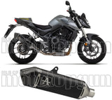 Auspuffendstück Mit Geräuschzulassung Veloce Titan Schwarz Carbon - Arrow Special Parts Kompatibel Mit Honda Cb 750 Hornet (2023-2024)
