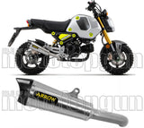 Auspuffendstück Mit Geräuschzulassung X-Kone Nichrom Carbon - Arrow Special Parts Kompatibel Mit Honda Msx 125 Grom (2021-2024)