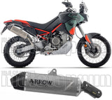 Auspuffendstück Mit Geräuschzulassung Indy-Race Evo Titan - Arrow Special Parts Kompatibel Mit Aprilia Tuareg 660 (2025-2026)