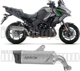 Auspuffendstück Mit Geräuschzulassung Indy-Race Evo Titan Endkappe Carby - Arrow Special Parts Kompatibel Mit Kawasaki Versys 1100 (2025-2026)